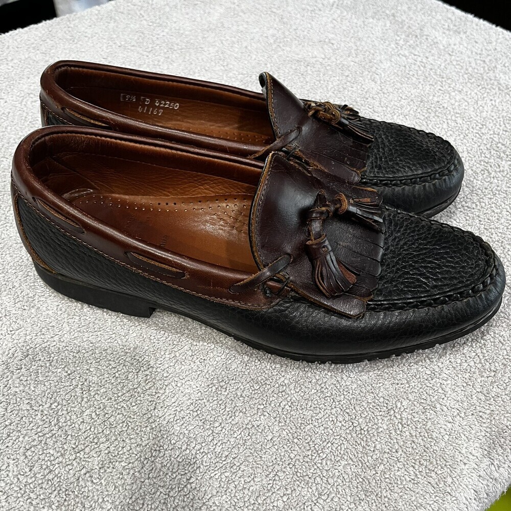 Allen Edmonds Mens Nashua Leather Tassel Loafer. 9.5 USA Discontinued Classic